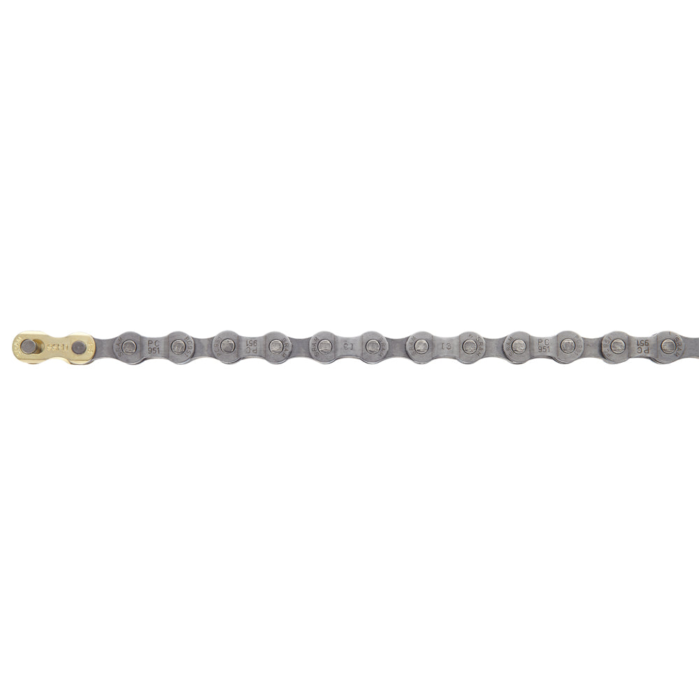 Cadena SRAM 114 Eslabones 9P PC-951 con Power Link Oro