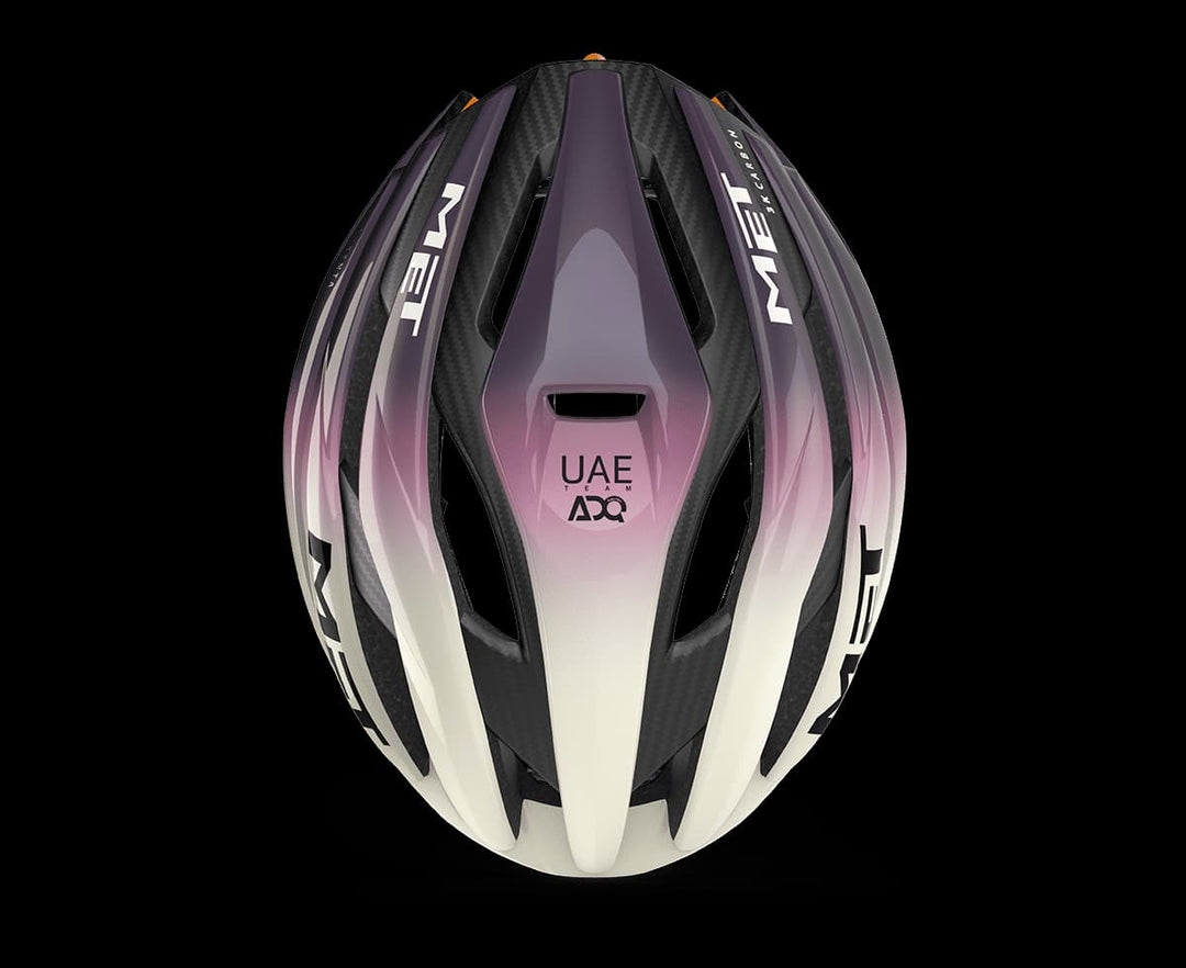 Met Trenta 3K Carbon Mips helmet - UAE Team ADQ 2025
