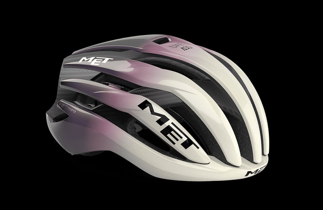 Met Trenta 3K Carbon Mips helmet - UAE Team ADQ 2025