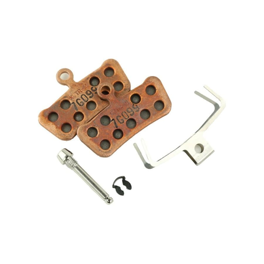 Balatas SRAM Sinterizado Medio/Acero para TRAIL/GUIDE/G2/LEVEL 4PISTON