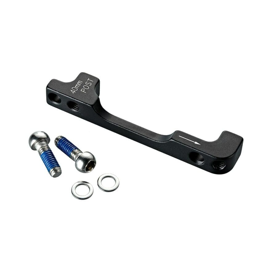 Adaptador de freno SRAM Post Mount +40mm con tornillos de acero inoxidable
