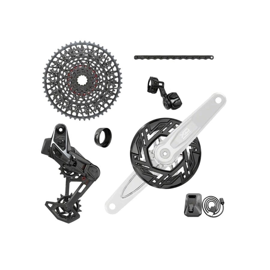 Grupo SRAM X0 Eagle Transmission AXS E-MTB 104BCD 34T 175mm 10-52T