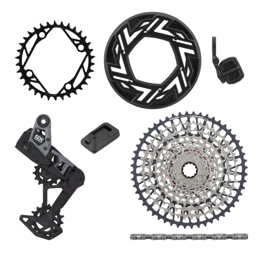 Grupo SRAM GX Eagle Transmission AXS E-MTB 104BCD 34T 10-52T