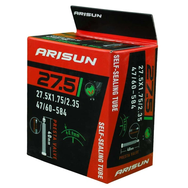 CAMARA MTB ARISUN 27.5X1.75/2.35 VALVULA FRANCESA 40MM CON SELLADOR