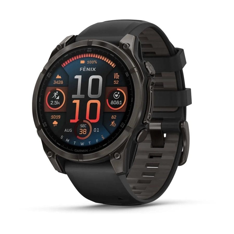 Reloj Garmin Fenix 8 47mm AMOLED Sapphire Gris