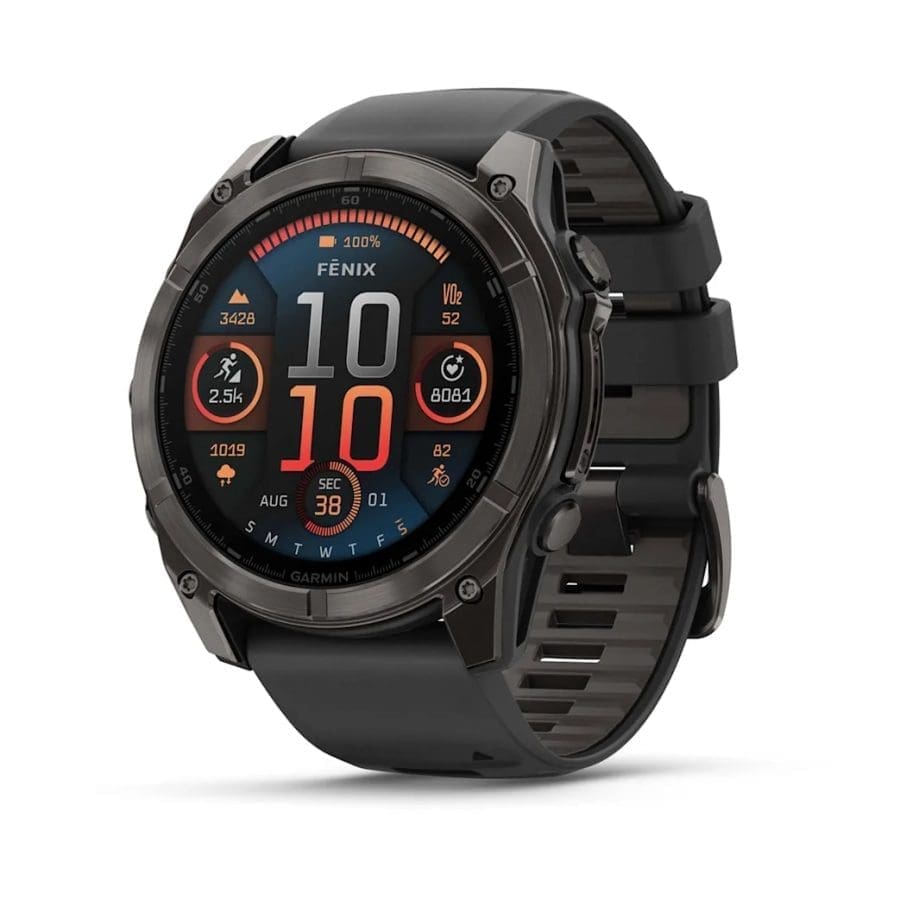 Reloj Garmin Fenix 8 51mm AMOLED Sapphire Gris Carbon