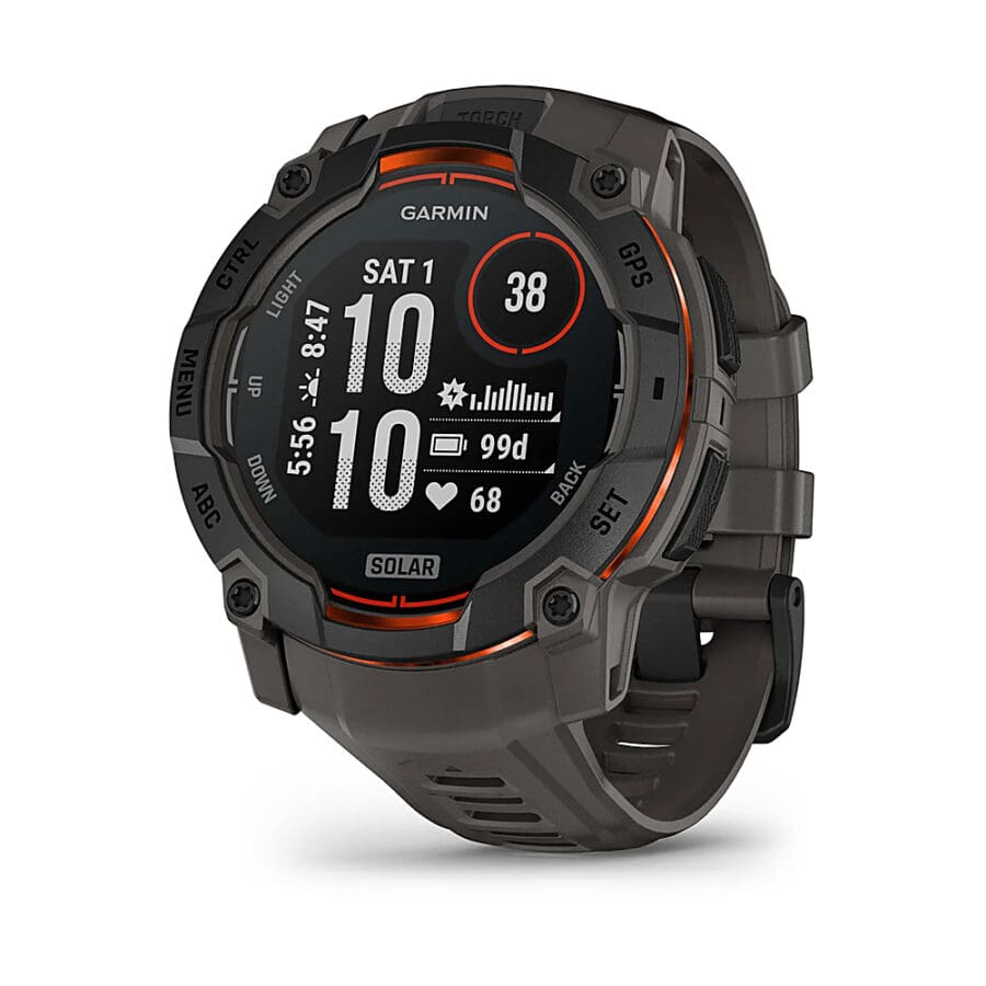 Reloj Garmin Instinct 3 50mm Solar Negro con carbon