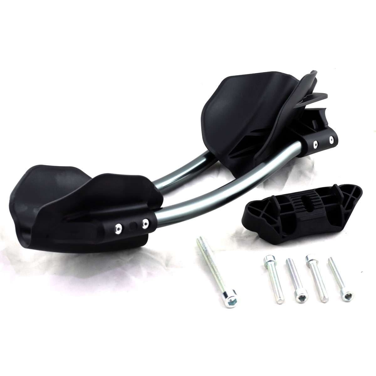 NV 2.0 – Front Tire Scoop Complete with Hardware – Black Metallic