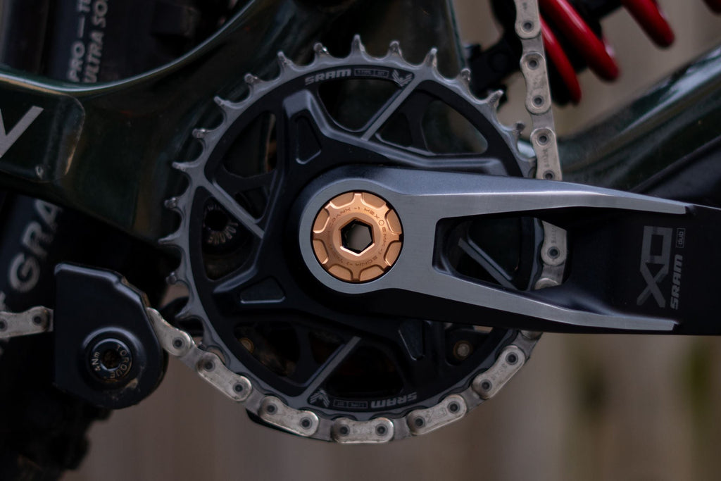 OAK Crank Ejecter Cap Set compatible con SRAM DUB y OAK - M18/M30LH