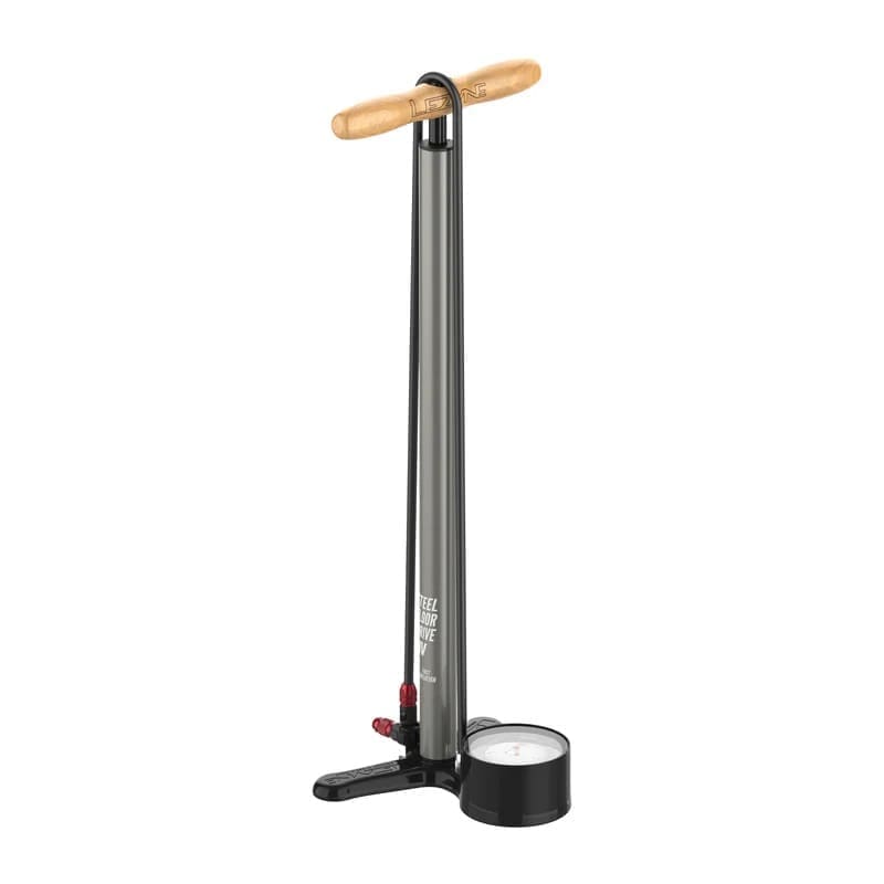 Bomba Lezyne Steel HV FP 3.5 Flat Grey