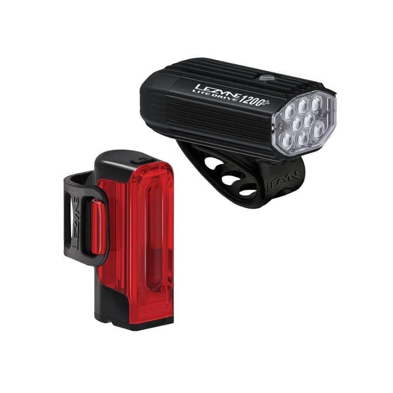 Combo Lezyne Lite Drive 1200+/Strip Pro 400+