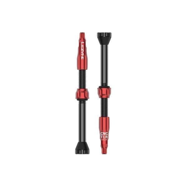 Valvulas TLR CNC Lezyne Rojo 60mm