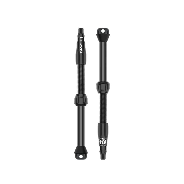 Valvulas TLR CNC PRO Lezyne Negro 80mm