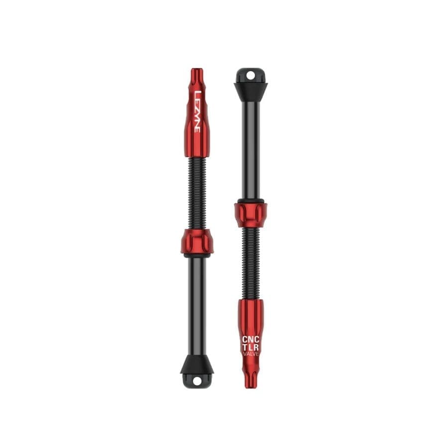 Valvulas TLR CNC PRO Lezyne Rojo 80mm