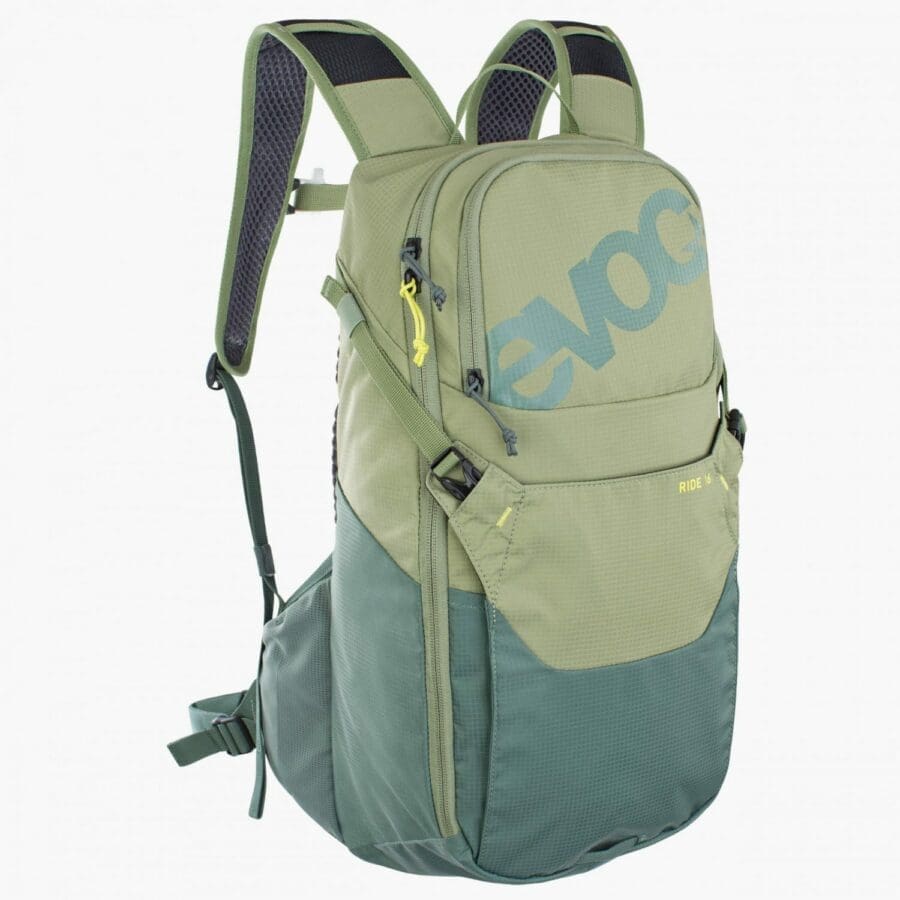 Mochila EVOC Ride 16 Light Olive – Olive