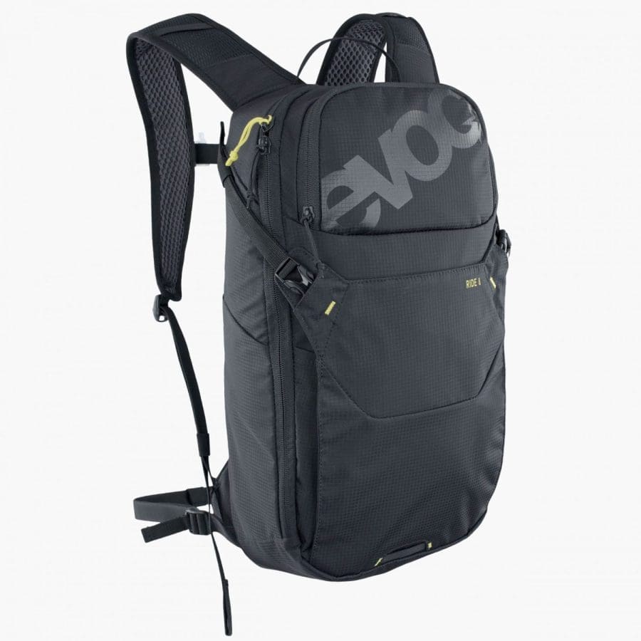Mochila EVOC Ride 8 + bolsa de hidratacion 2LT Black