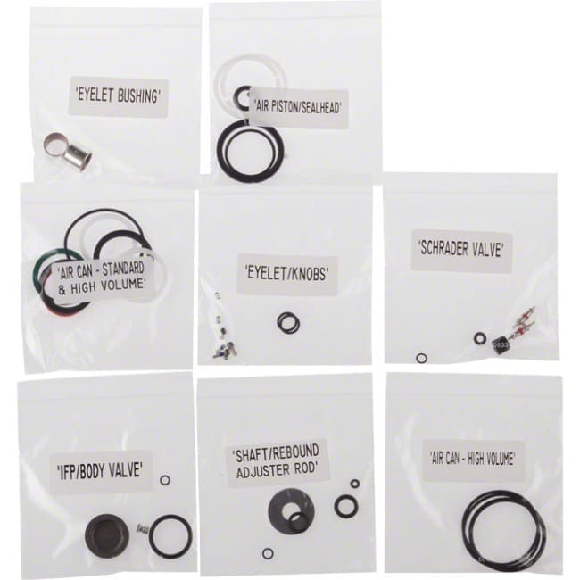 Kit de Servicio Completo RockShox Monarch B1 (RL) · C1 (R/RT/RT3) · D1 (RT3)