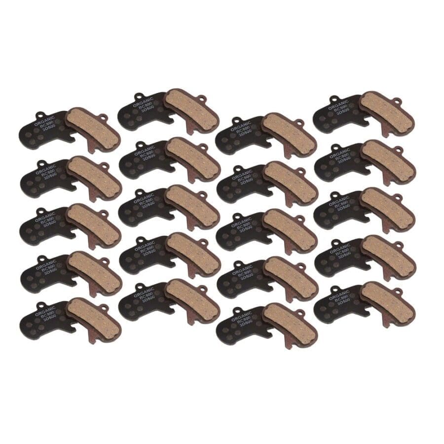 20 pares de Balatas SRAM Orgánicas/Acero (Silenciosas) para Maven 2024+