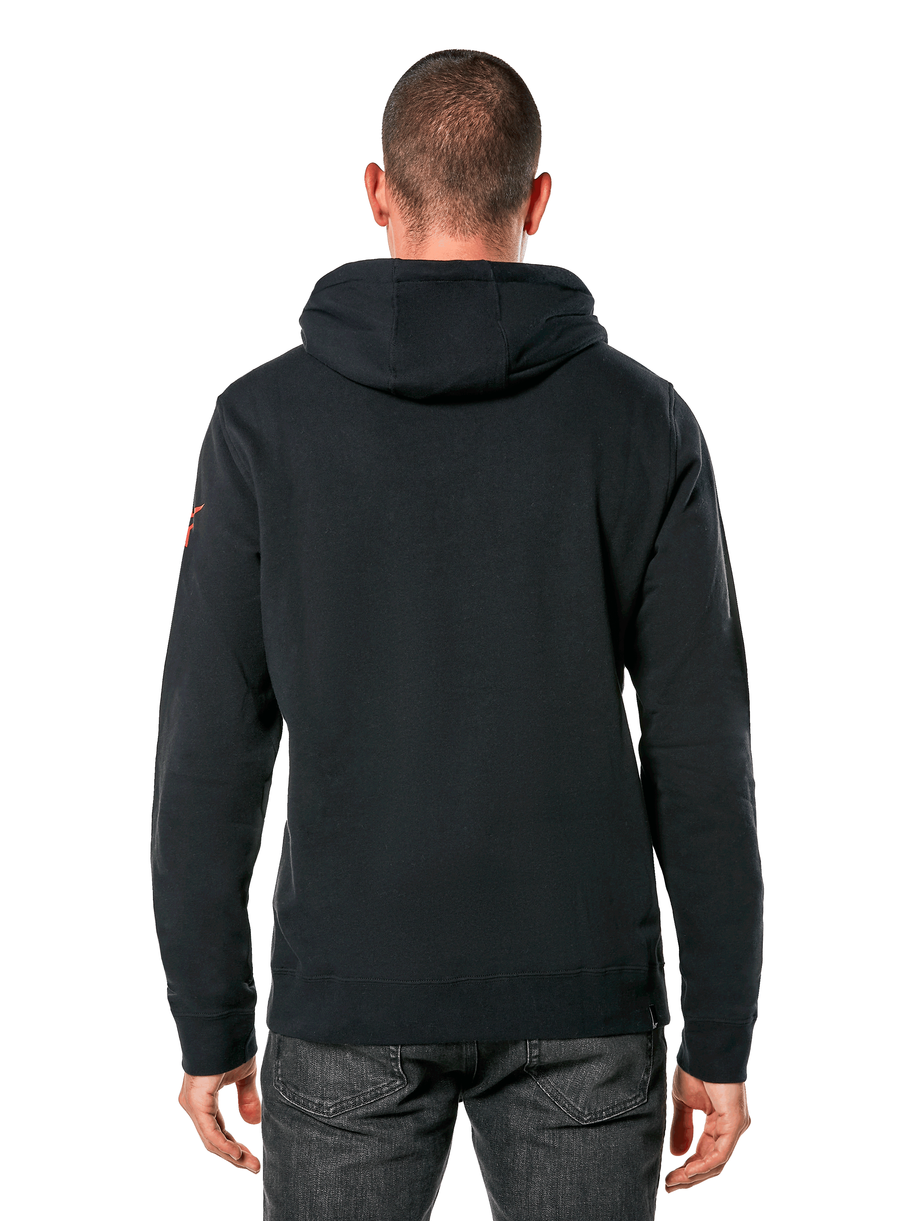 Sudadera Linear Wordmark V3 Negra