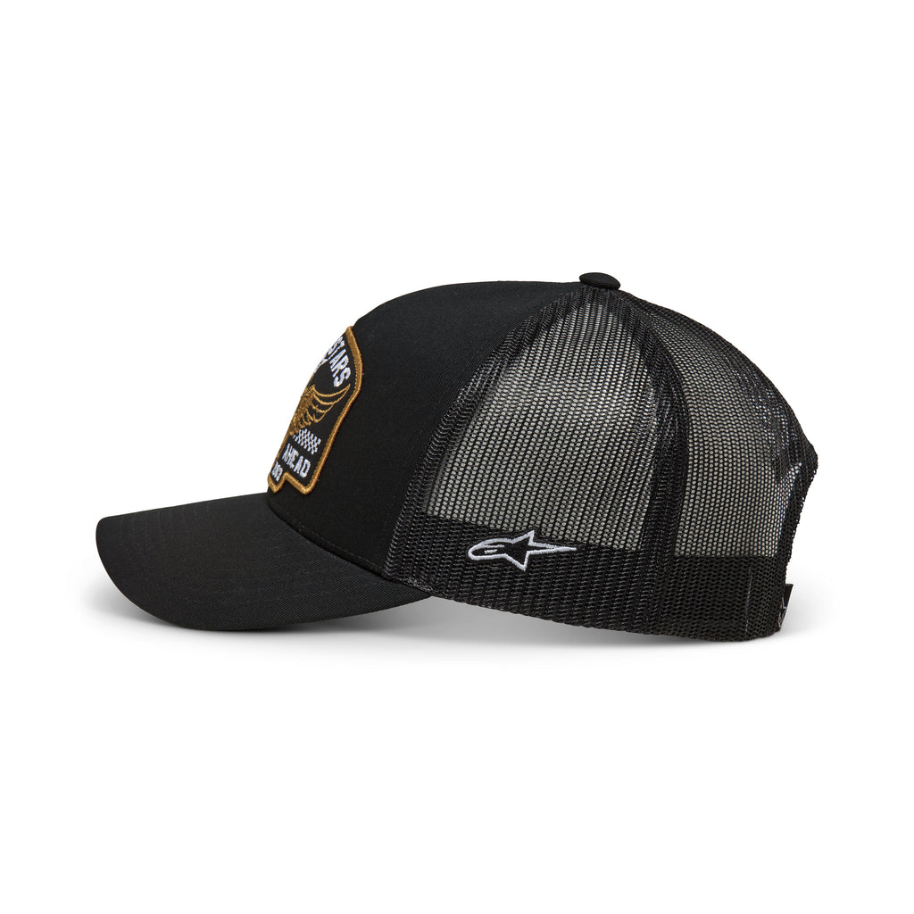 Gorra Heritage Patch Trucker Negra