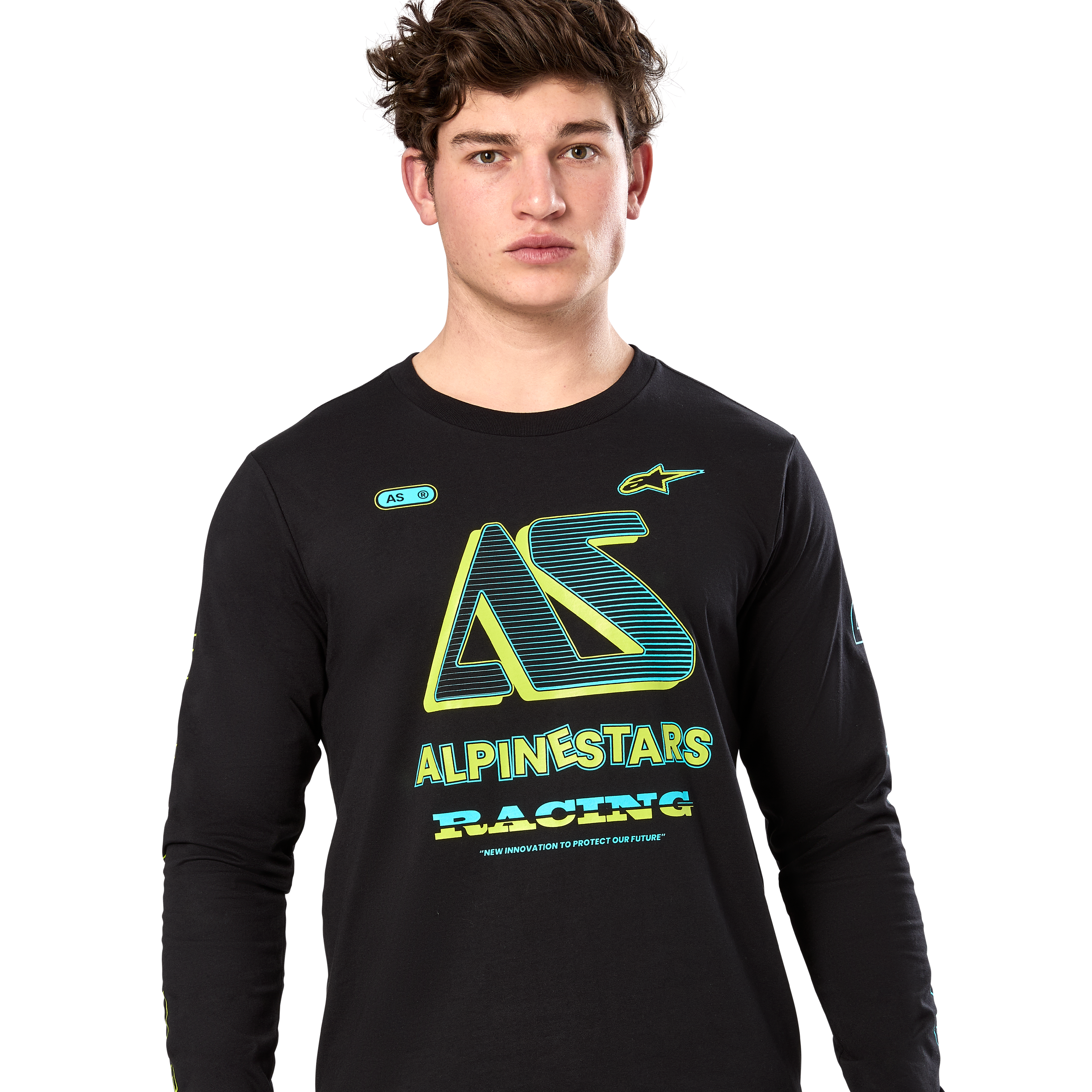 Playera Ayess CSF Negra - Manga Larga