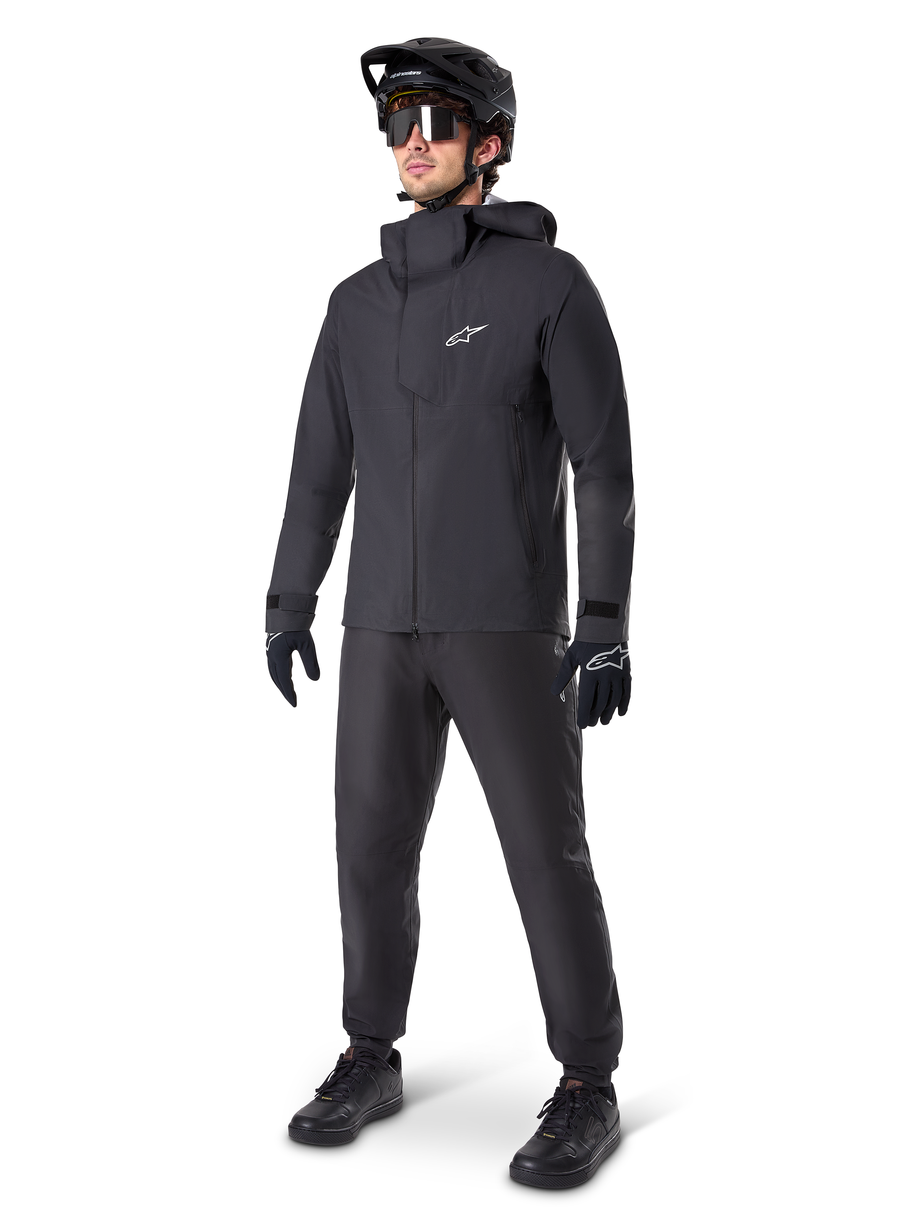 Chamarra Impermeable A-Dura Elite Negro