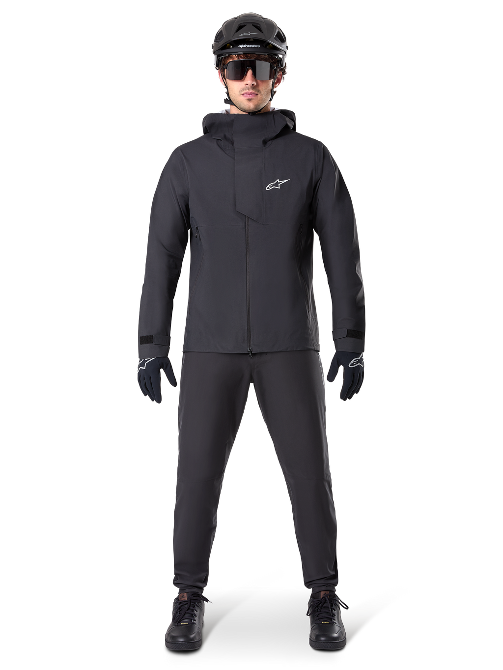 Chamarra Impermeable A-Dura Elite Negro