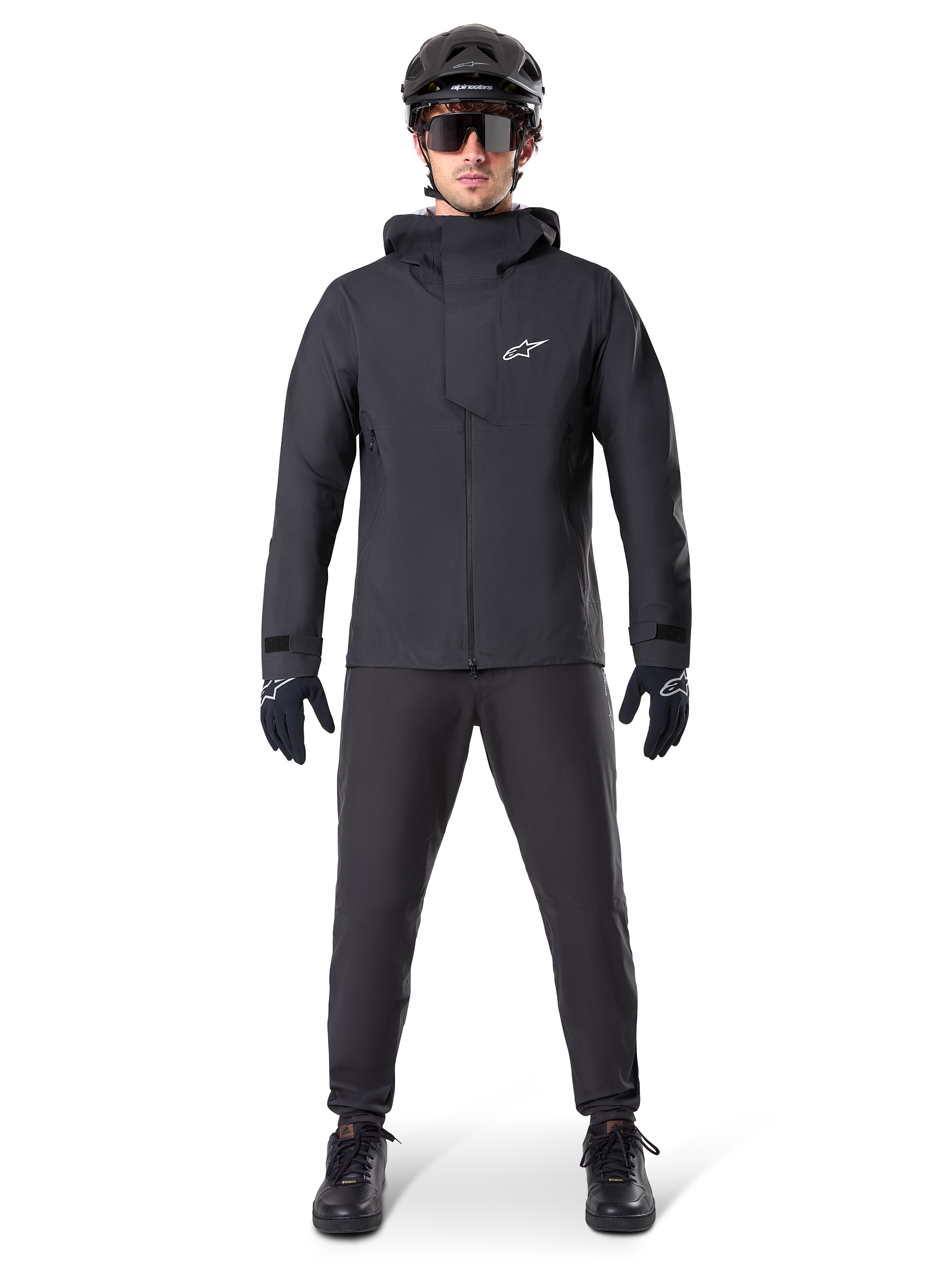 Chamarra Impermeable A-Dura Elite Negro