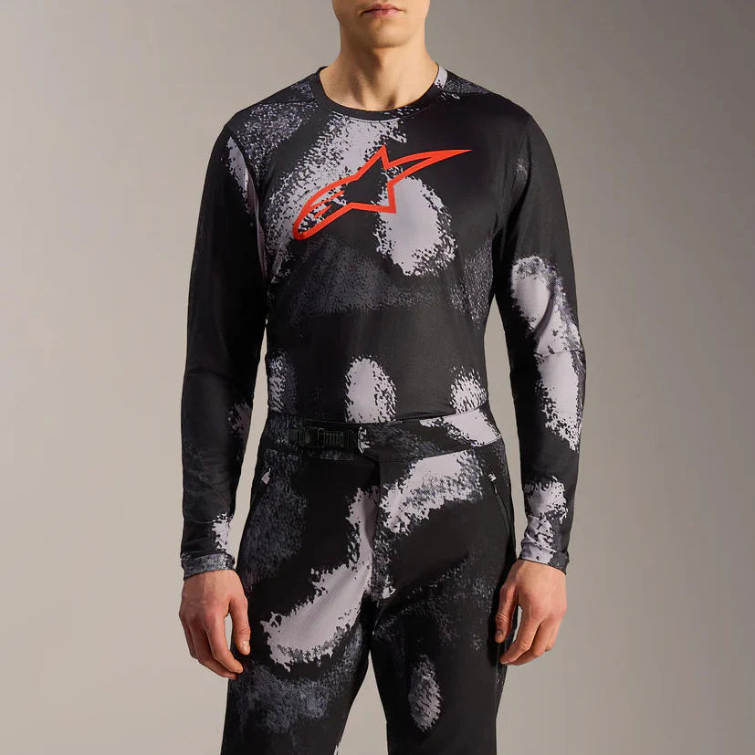 Pantalón A-Dura Ride - Black Camo