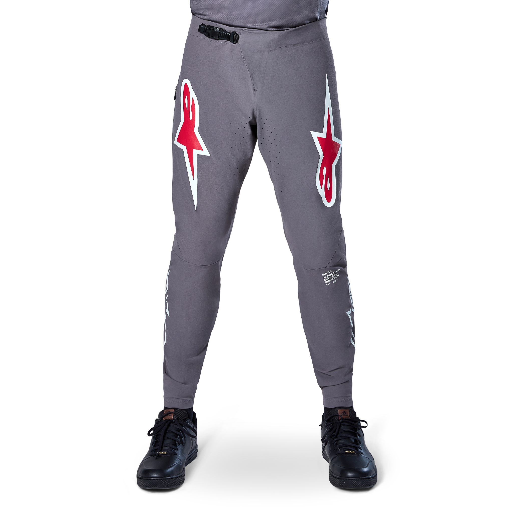Pantalón A-Supra Race Gris Oscuro