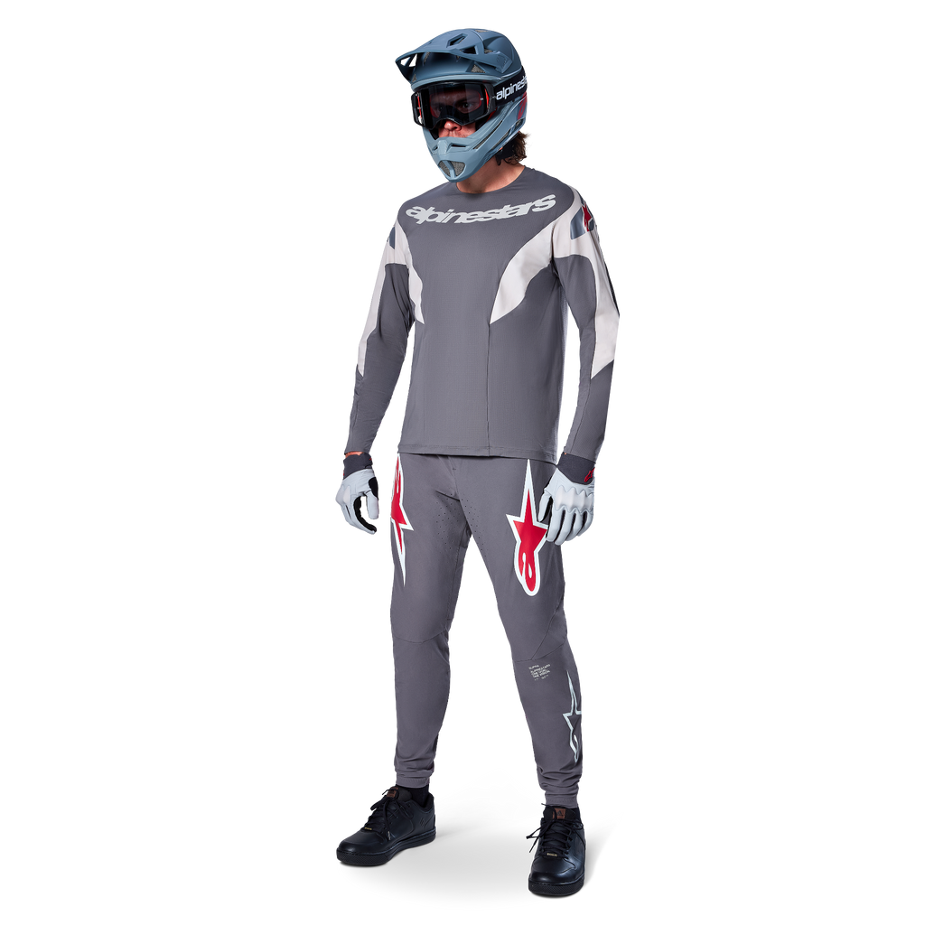 Pantalón A-Supra Race Gris Oscuro