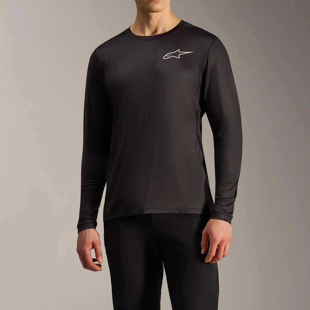 Jersey A-Dura Air Negro - Manga Larga