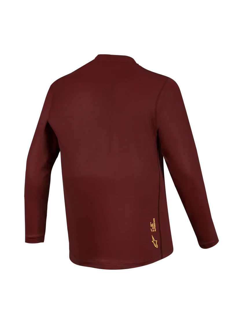 Jersey A-Dura Ride Bordeaux - Manga Larga