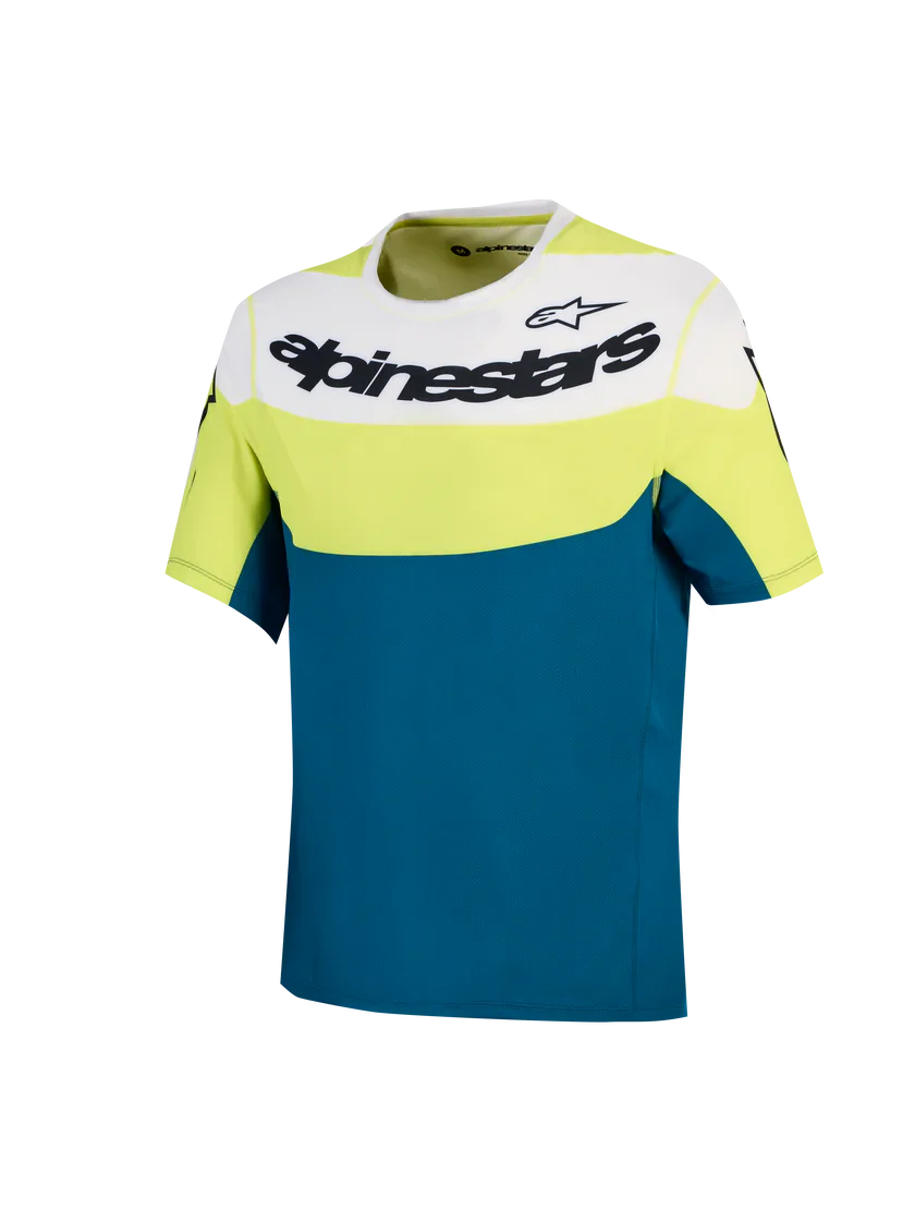 Jersey A-Dura Race Azul/Verde - Manga Corta