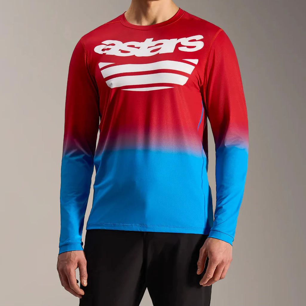 Jersey A-Dura Astars 2.0 Rojo/Azul - Manga Larga