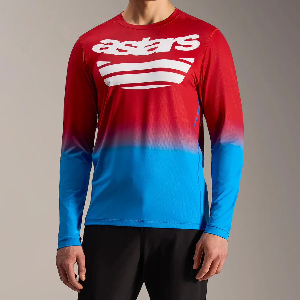 Jersey A-Dura Astars 2.0 Rojo/Azul - Manga Larga