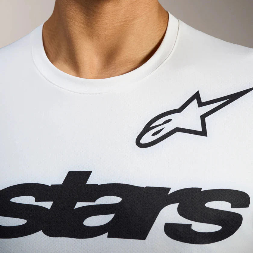 Jersey A-Dura Astars 2.0 Blanco/Negro - Manga Corta