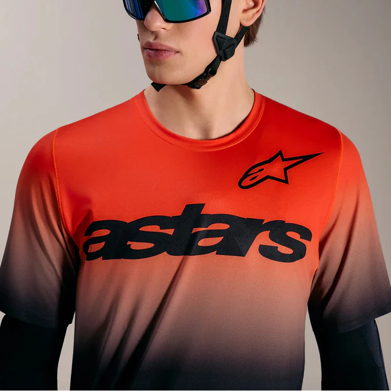 Jersey A-Dura Astars 2.0 Naranja/Negro - Manga Corta