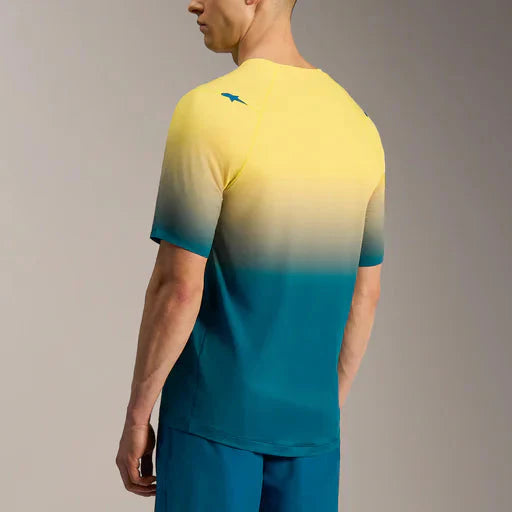 Jersey A-Dura Astars 2.0 Azul/Amarillo Fluo - Manga Corta
