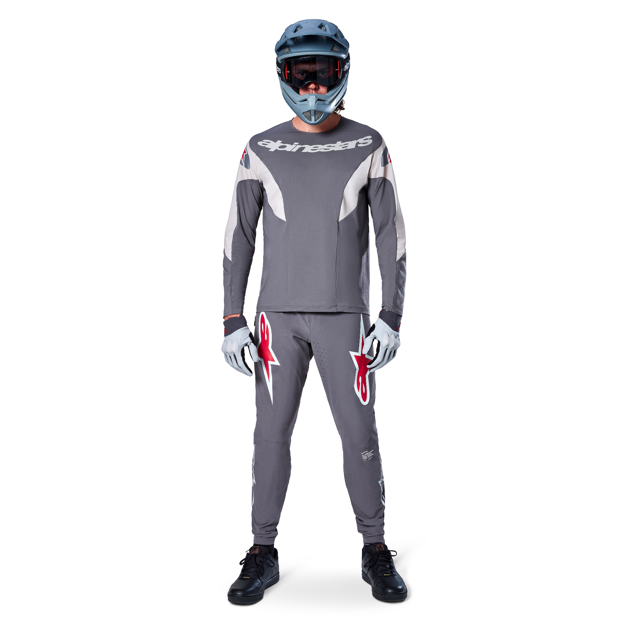 Jersey A-Supra Race Gris Oscuro