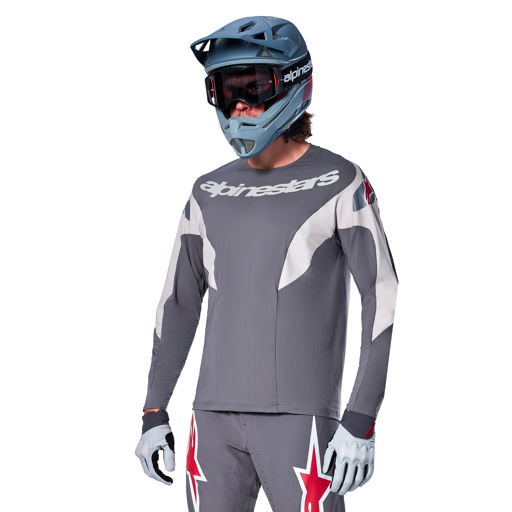 Jersey A-Supra Race Gris Oscuro