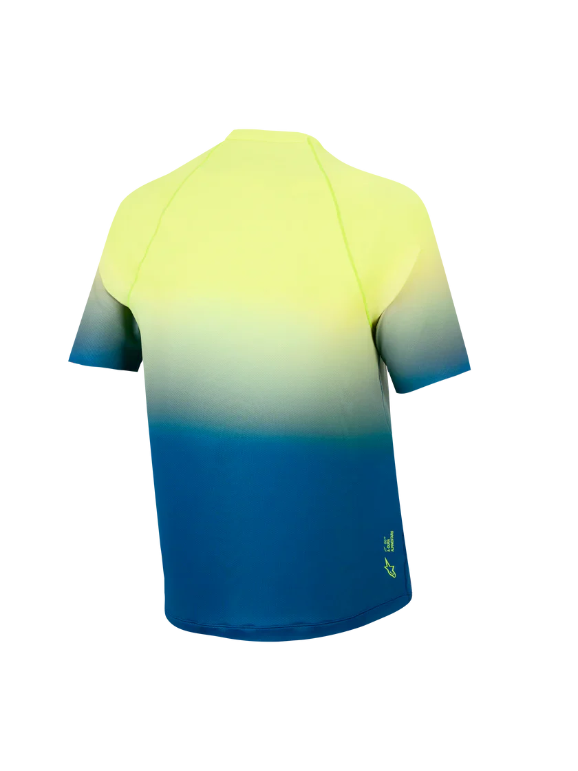 Jersey A-Dura Astars 2.0 para Niño Azul/Amarillo Fluo - Manga Corta