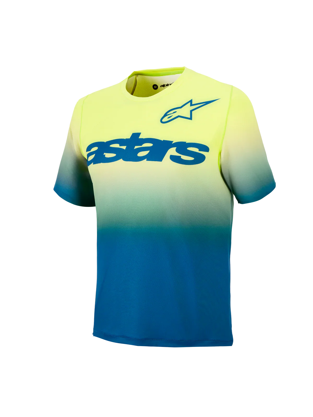 Jersey A-Dura Astars 2.0 para Niño Azul/Amarillo Fluo - Manga Corta