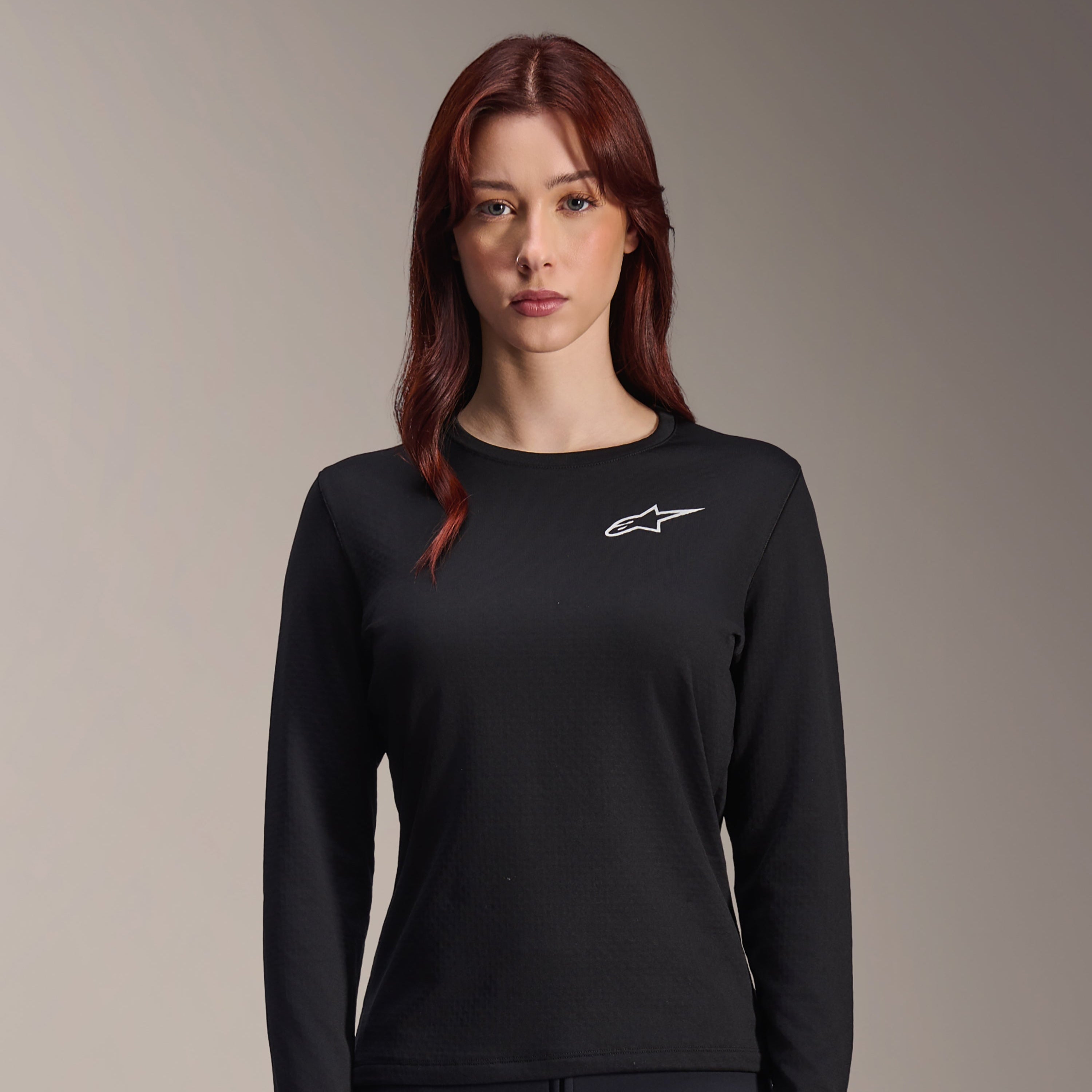 Jersey Termico para Mujer A-Dura Stella Negro