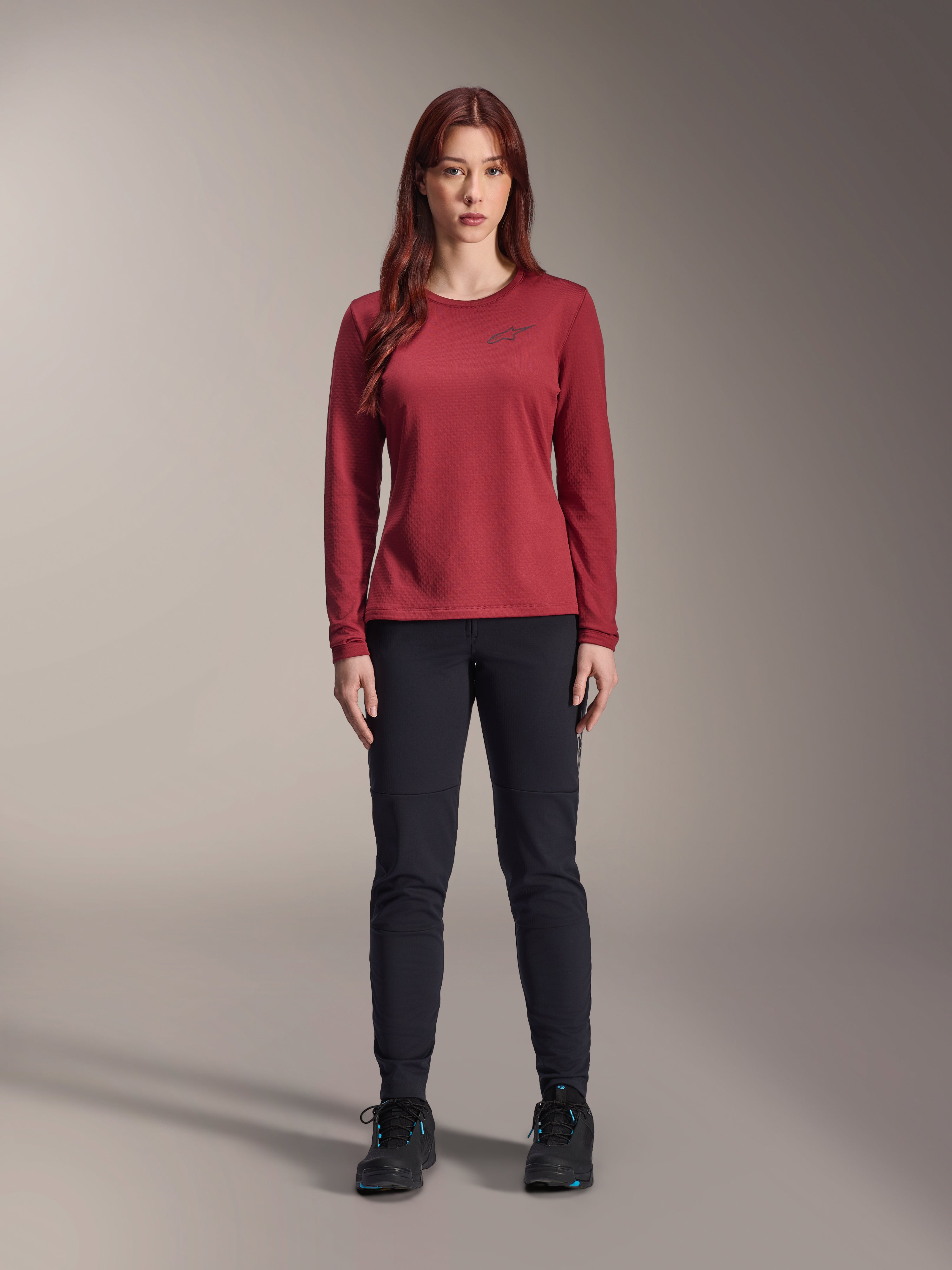Jersey Termico para Mujer A-Dura Stella Burgundy