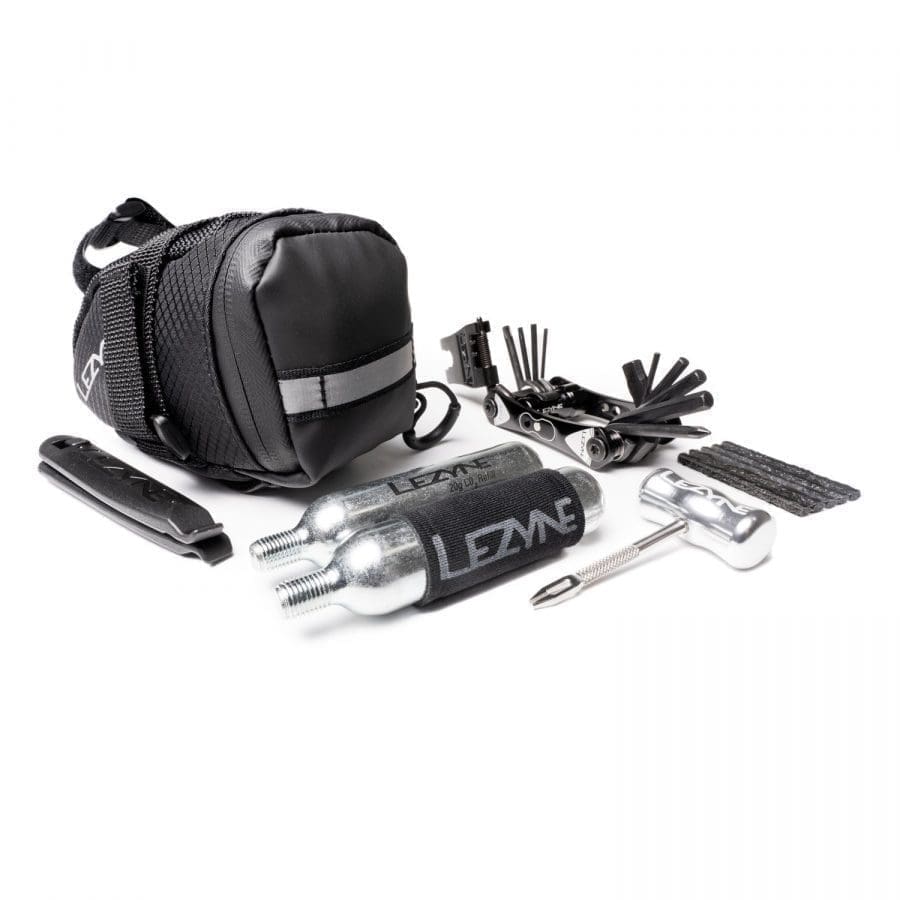 Bolsa Lezyne M-Caddy Tubeless Kit Negra