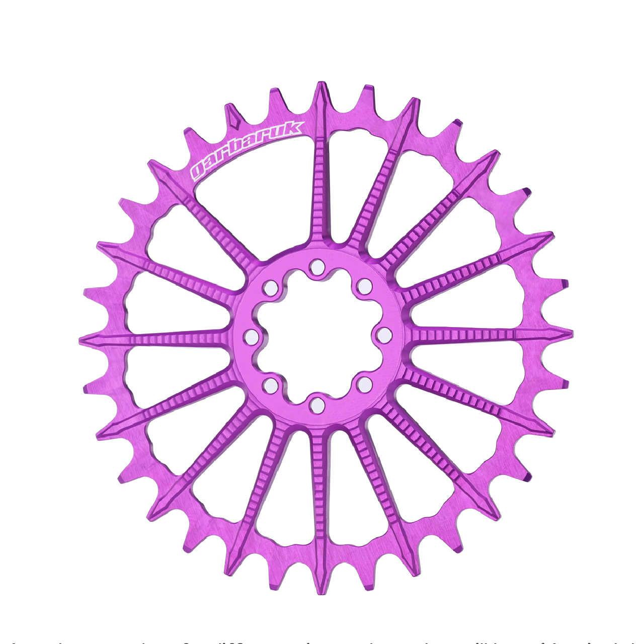 Plato GARBARUK DM MTB para SRAM 8-BOLTS