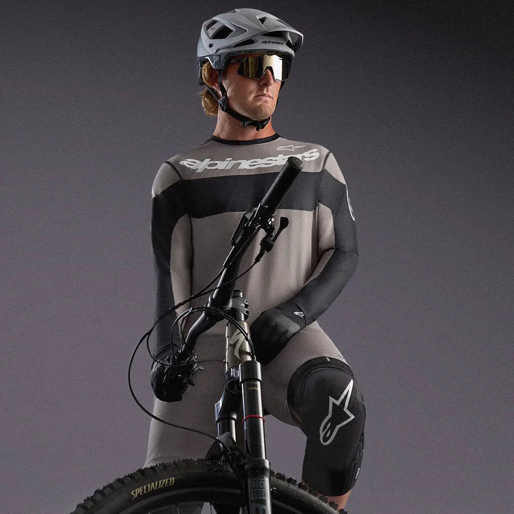 Jersey A-Dura Race Gris - Manga Larga