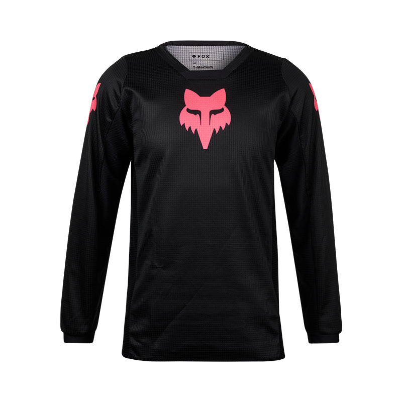 Fox 180 Blackout Jersey Youth Negro/Rosa