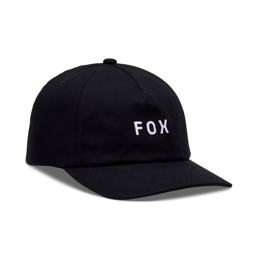 Gorra FOX Ajustable Wordmark Ngo/Bco